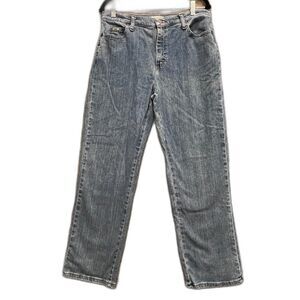Lee Jeans 33x29 Straight High-Rise Medium Wash Blue Denim
